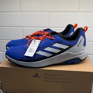 adidas Terrex Anylander Semi Lucid Blue Grey Core Black SZ 15